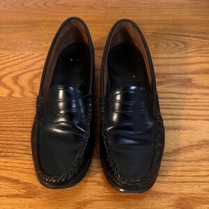 Weejuns Genuine Leather Black Loafers